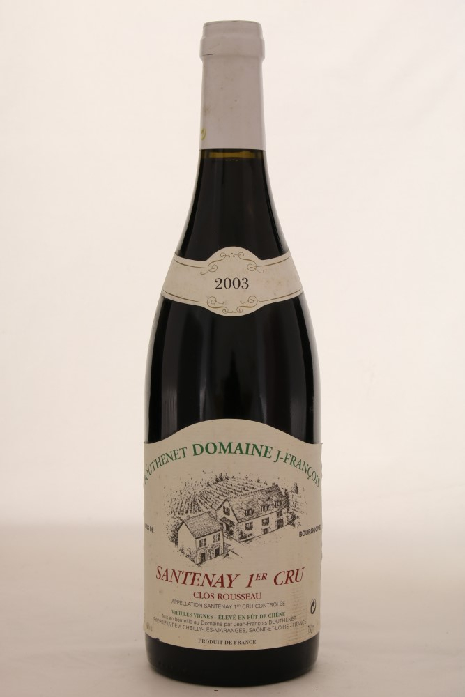 Santenay Clos Rousseau 1-er Cru 2003 Bouthenet J. Francois -0