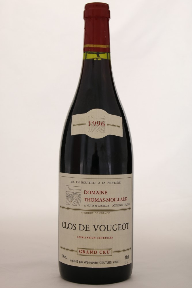 Clos de Vougeot 1996 Thomas Moillard Case of 12 btl.-0