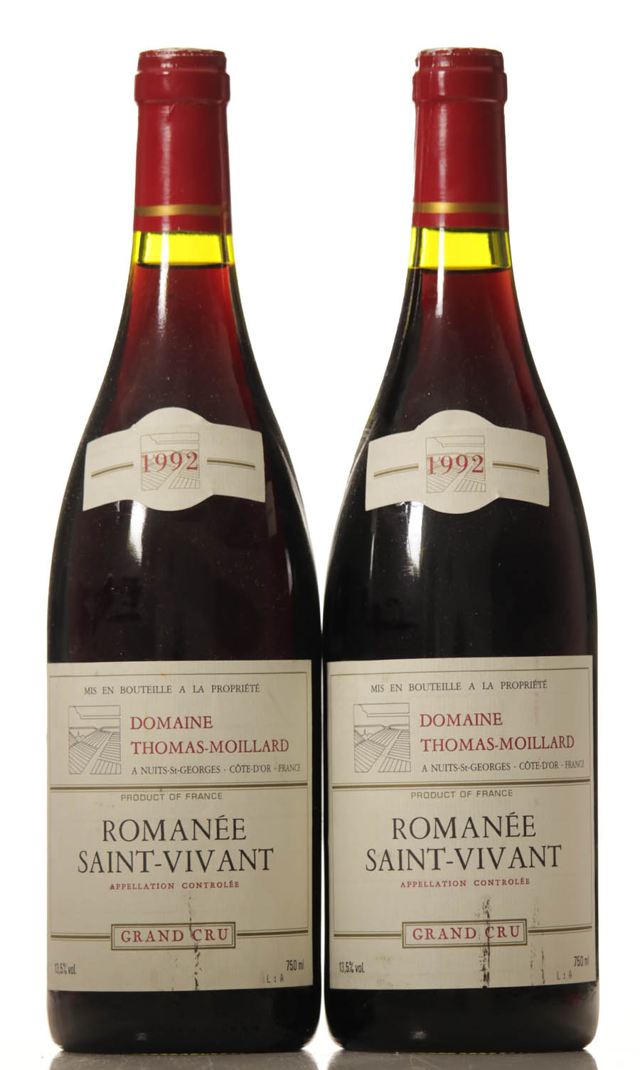 Romanee Saint Vivant 1992 Thomas Moillard – Bild 3