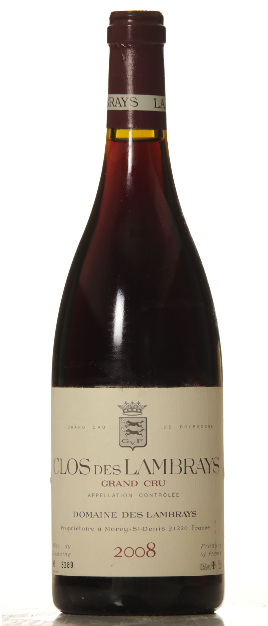 Clos des Lambrays 2008 - VINEUT