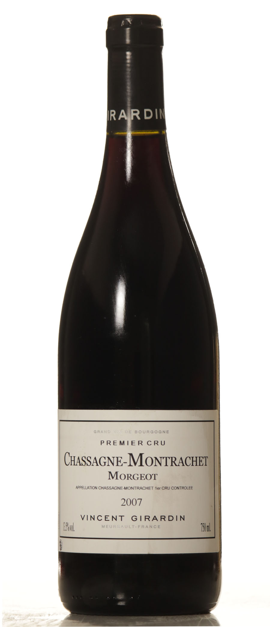 Vincent Girardin Morgeot 2007 rouge Chassagne Montrachet - VINEUT