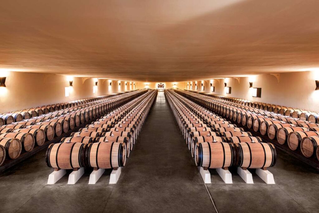Mouton Rothschild Lagerung