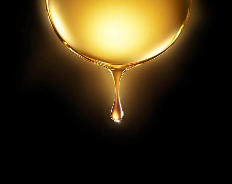 Tropfen Gold