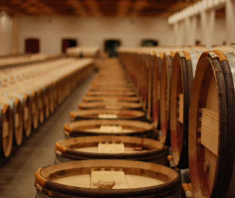 Fässer von Lafite Rothschild