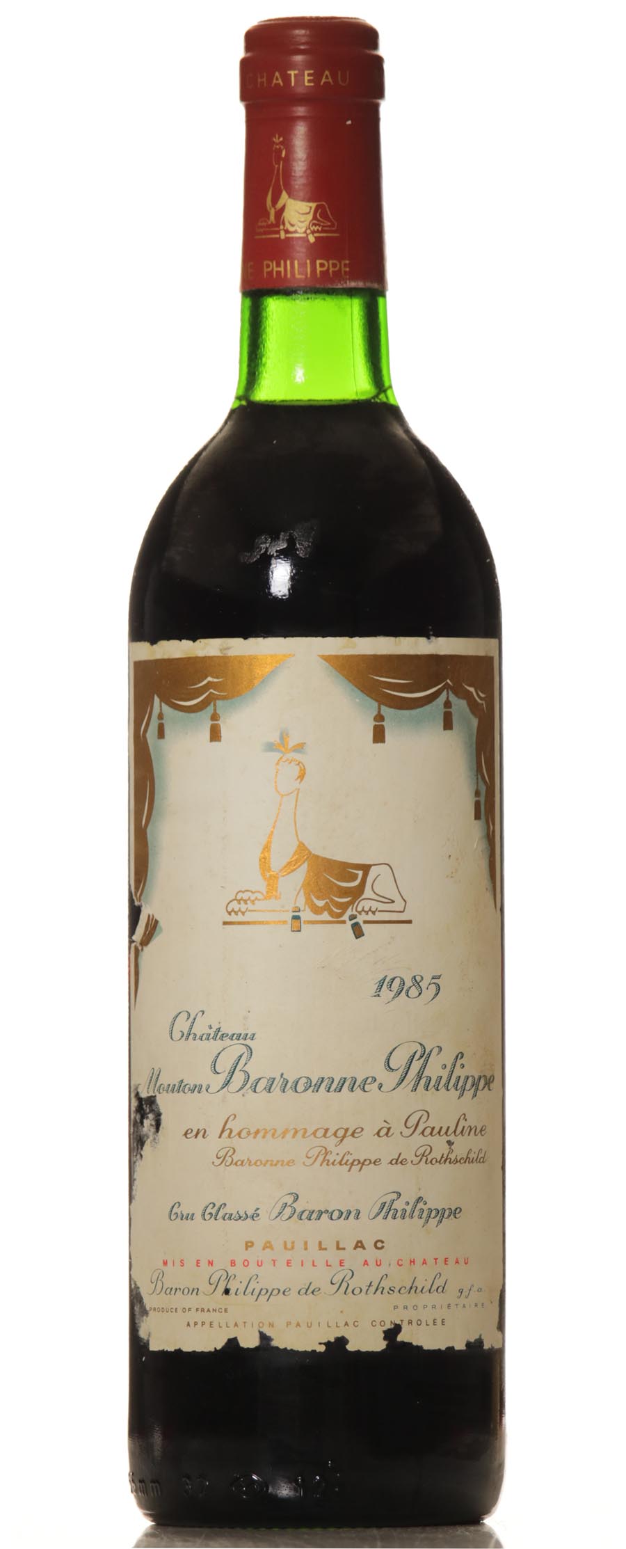 Baron Philippe de Rothschild 1985 (Chateau d'Armailhac) – Bild 2