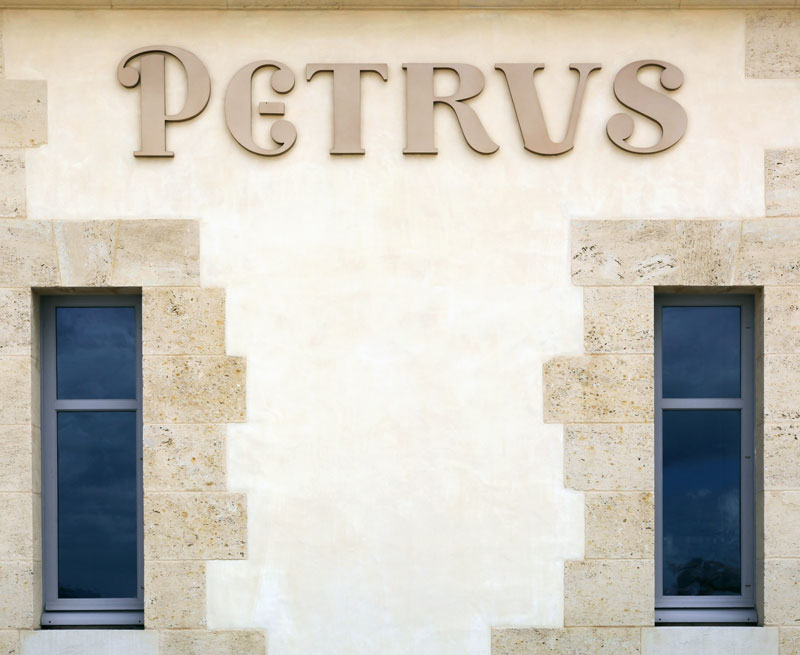 Schild Château Pétrus
