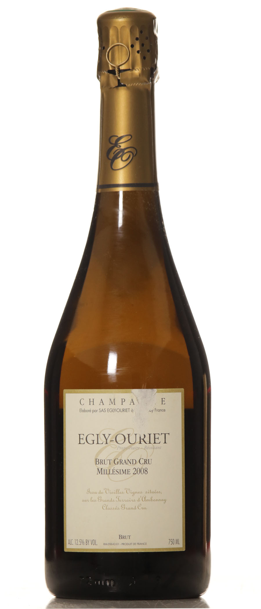 Egly Ouriet Millesime Grande Cru Brut 2008 sdl – Bild 2