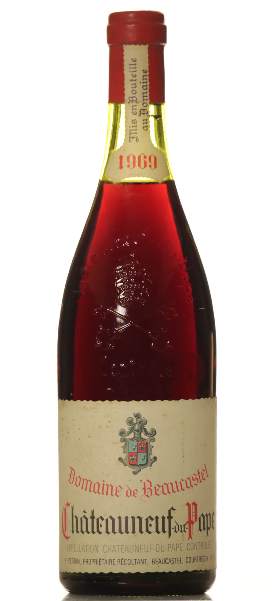 Beaucastel Chateauneuf du Pape 1969 – Bild 2