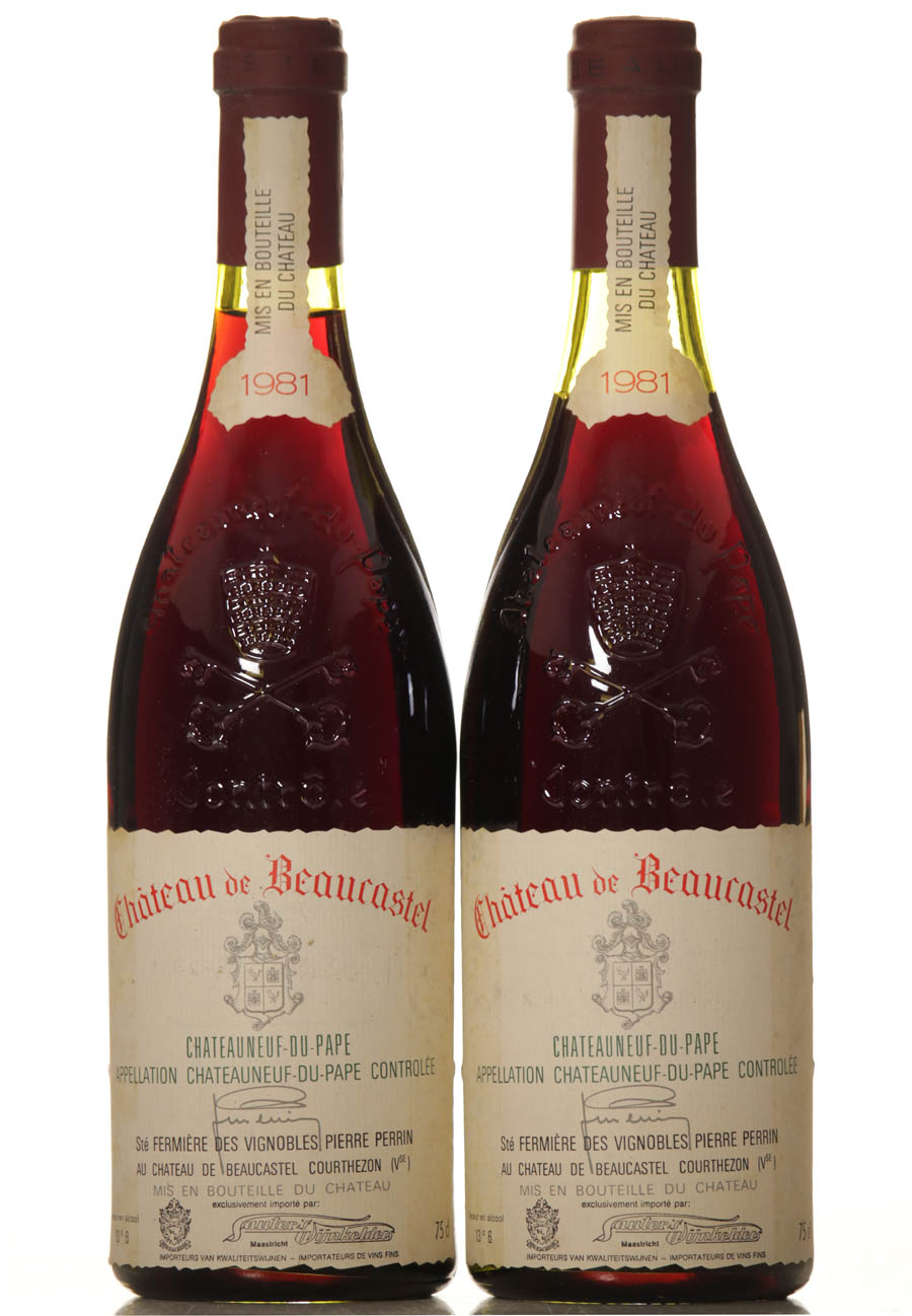 Beaucastel Chateauneuf du Pape 1981 – Bild 2