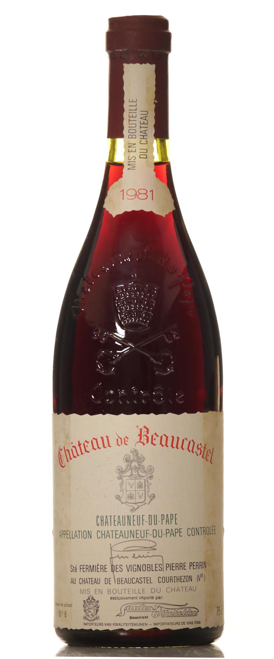 Beaucastel Chateauneuf du Pape 1981 - VINEUT