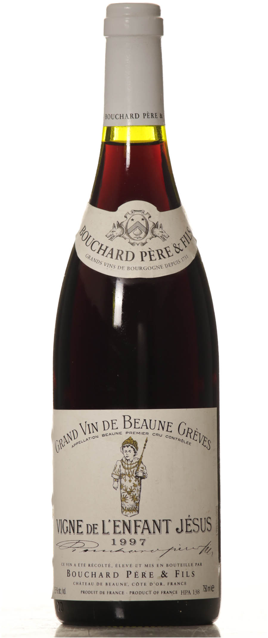 Vigne de l’enfant Jesus 1997 Bouchard - VINEUT