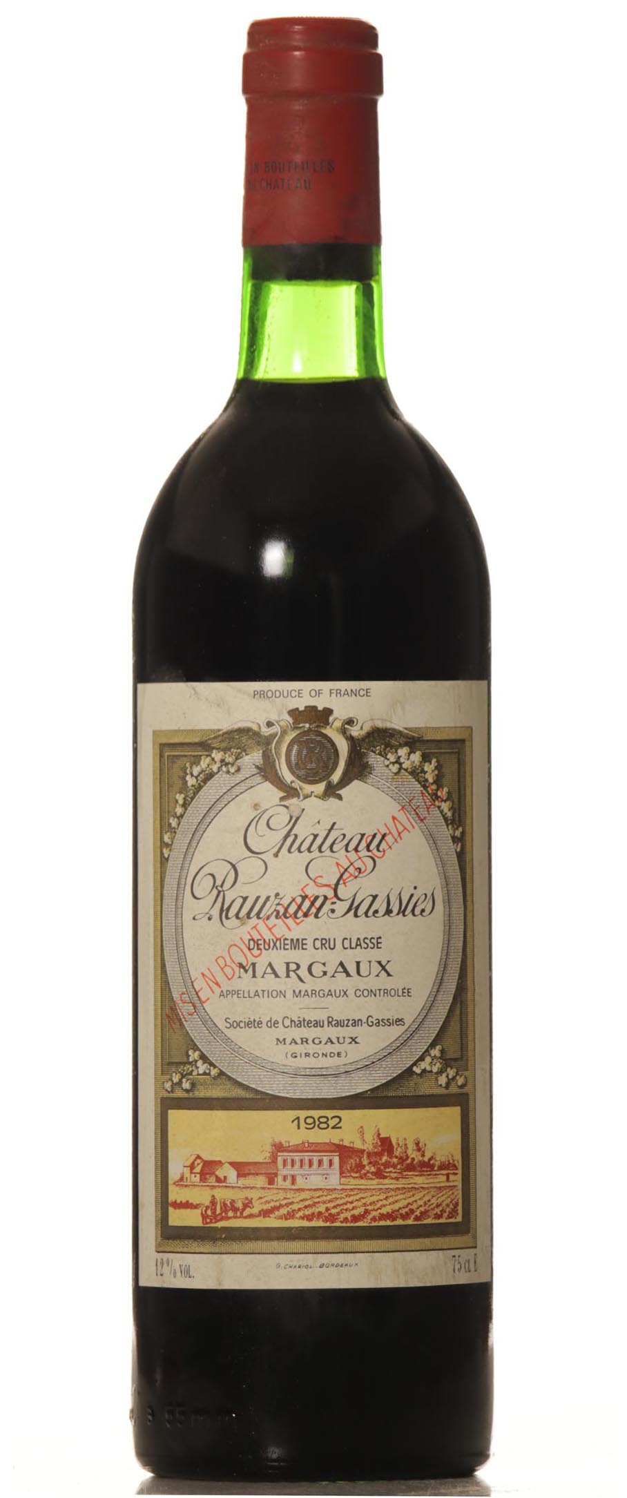 Rauzan Gassies 1982 - VINEUT