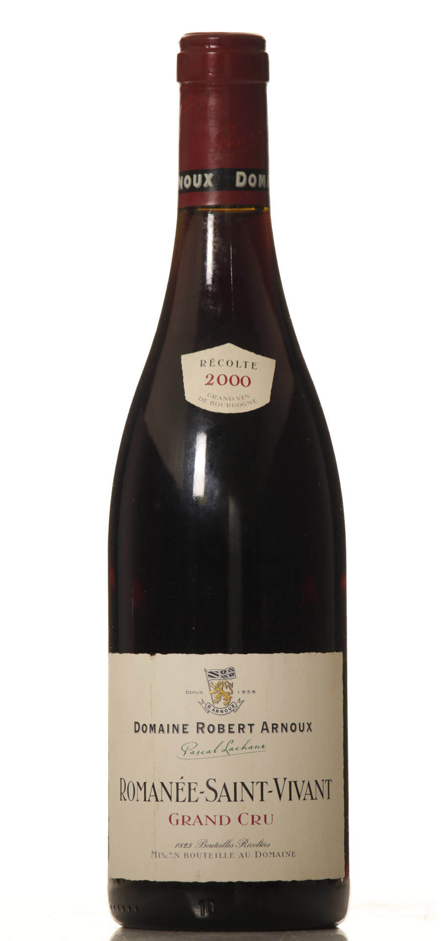 R. Arnoux Romanee Saint Vivant 2000 – Bild 2