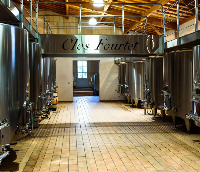 Clos Fourtet — Traditionelle Techniken
