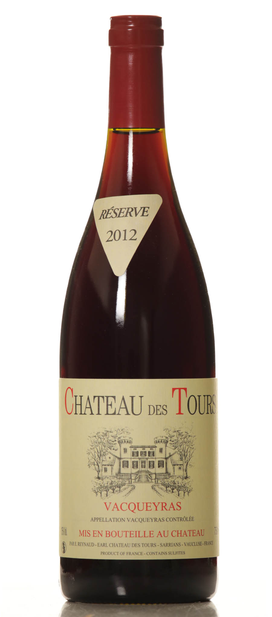 Chateau des Tours Vacqueyras 2012 Rayas - VINEUT