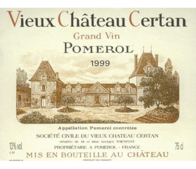Vieux Chateau Certan — Außergewöhnliche Rotweine
