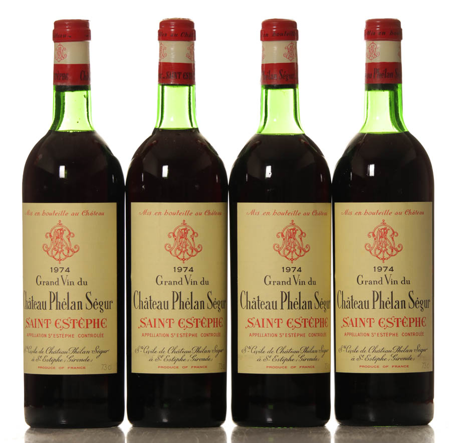 Phelan Segur 1974 Case of 12 btl. – Bild 2