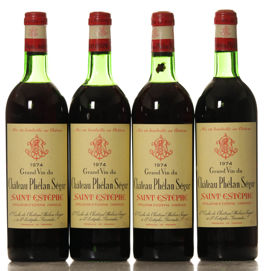 Phelan Segur 1974 Case of 12 btl. – Bild 3