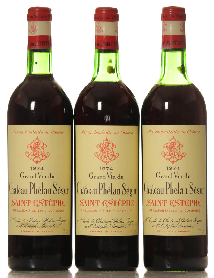 Phelan Segur 1974 Case of 12 btl. – Bild 4