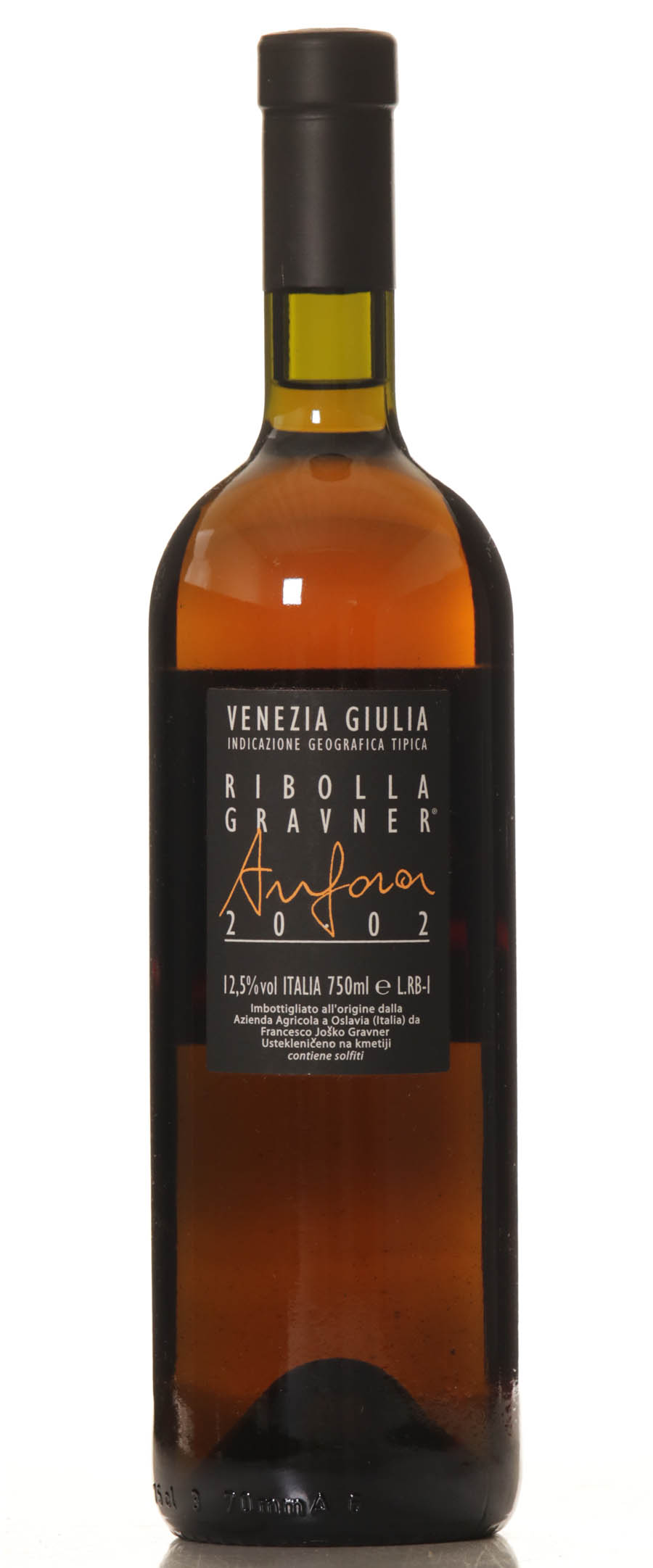 Josko Gravner Ribolla Gialla Anfora 2002 – Bild 2