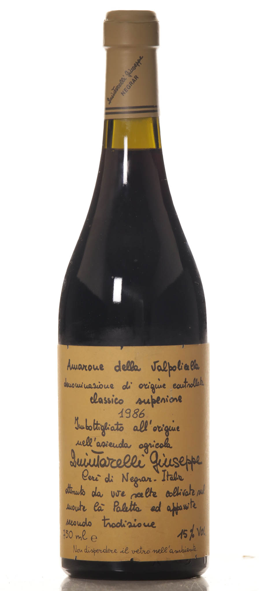 G. Quintarelli Amarone della Valpolicella 1986