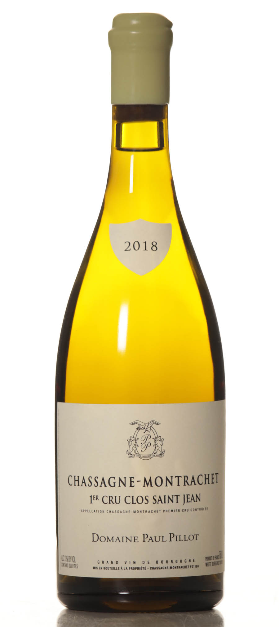 P. Pillot Clos St. Jean blanc Chassagne Montrachet 2018