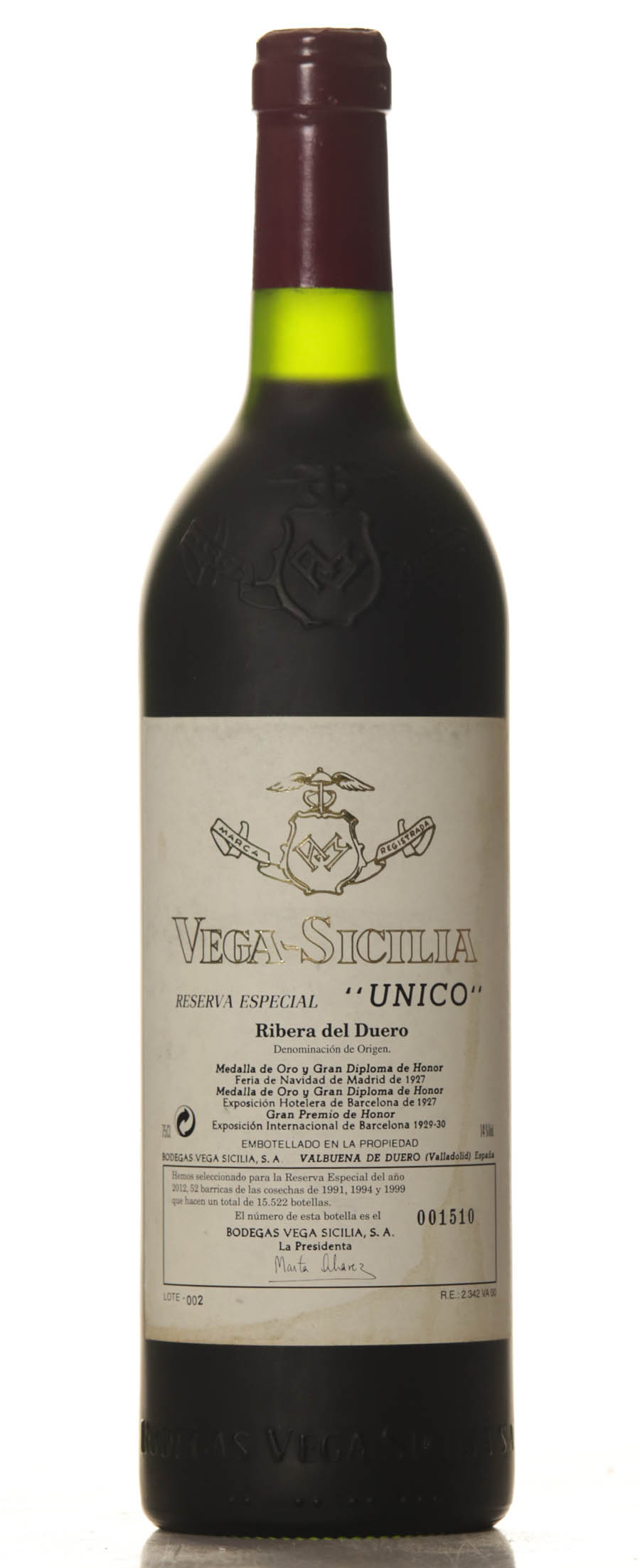 Vega Sicilia Especial 1991-1994-1999