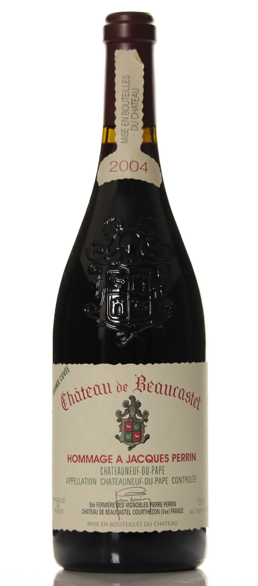 Beaucastel Hommage Jean Perrin 2004
