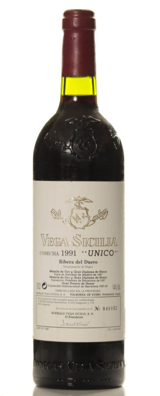 vega sicilia unico 1991