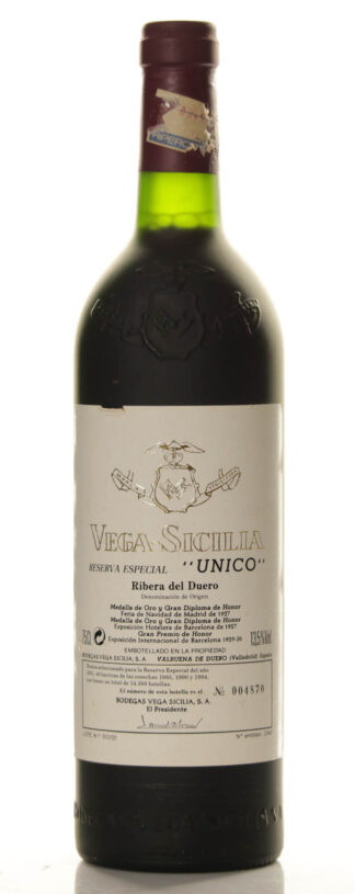 vega sicilia especial 1985-1990-1994