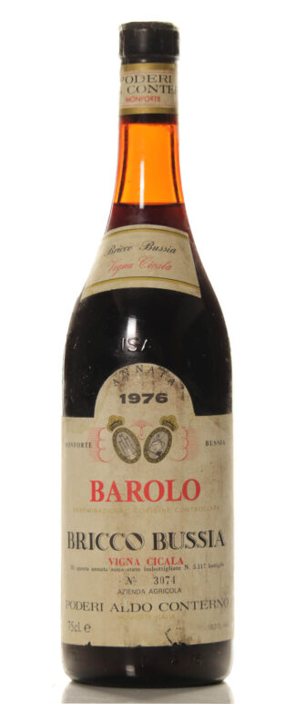 Aldo Conterno Barolo Bricco Bussia Vigna Cicala 1976